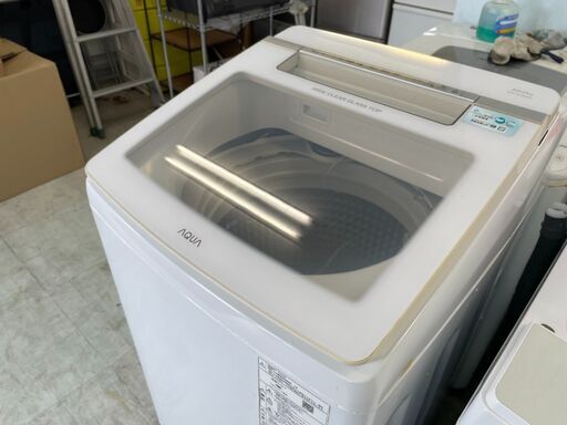 配送設置込み　アクア10K洗濯機DDインバーター2020年製分解クリーニング済み！