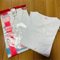 新品未使用　半袖スクールシャツ/制服2枚(サイズ140)