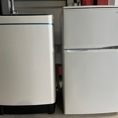 福岡市配送設置無料 高年式 冷蔵庫、洗濯機セット