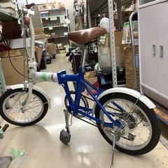 未使用 Meiji 折りたたみ自転車 管D230630FK (ベ...