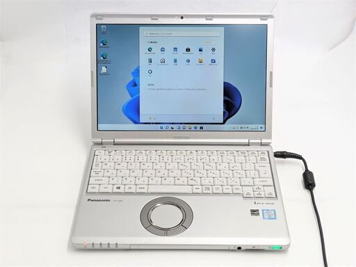 送料無料 保証付 高速SSD 12.1型 ノートパソコン Panasonic CF-SZ5PDYVS 中古良品 第6世代 Core i5 8GB 無線 Bluetooth Windows11 Office