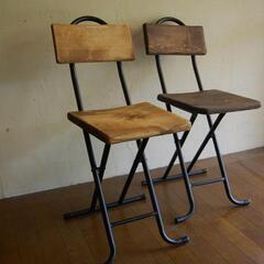 天然材木使用 オシャレ椅子