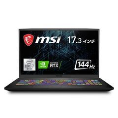 【ネット決済】美品【MSI】ゲーミングノートPCセット【Raze...