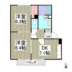 ⭐️初期費用8万円で住める【2DK】⭐️駐車場2台無料！外観も内...