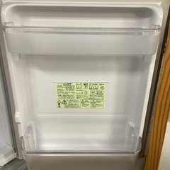 シャープ・冷凍・冷蔵庫　SJ-D14C-S 2017年製 SHARP 中古/LA-SJD14CW/冷蔵庫/2017年モデル/137L/SHARP