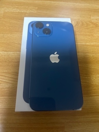 お取引決定)iPhone13 128GB ブルー Simフリー 94