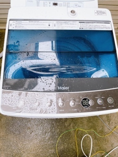 洗濯機 4.5Kg　年製2018 配達Ok