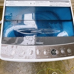 洗濯機 4.5Kg　年製2018 配達Ok