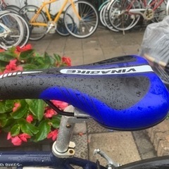 🎏🎏　クロスバイク　自転車　青　700x28c  7変速　シマノ　配達可能