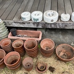 陶器の植木鉢