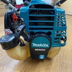 I317 🌈 makita エンジン刈払機 MEM264 エンジン1発始動！　⭐ 動作確認済 ⭐ 簡易クリーニング済