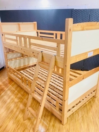 ニトリ 2段ベッド アイディー 木製 キッズ 子供用