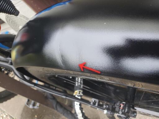 fivecard-bike ビーチクルーザー 引き取り希望 フェンダー傷あり fivecard-bike ビーチクルーザー 引き取り希望 フェンダー傷あり