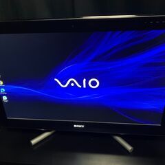 VAIO SSD 500GB テレビ機能付き一体型 大画面24型...