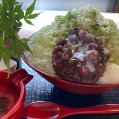 【お待たせしました、夏メニュー】抹茶かき氷など