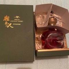 ヤ）軽井沢貯蔵15年 未開栓古酒 100%モルトウイスキー720ml箱、替え栓