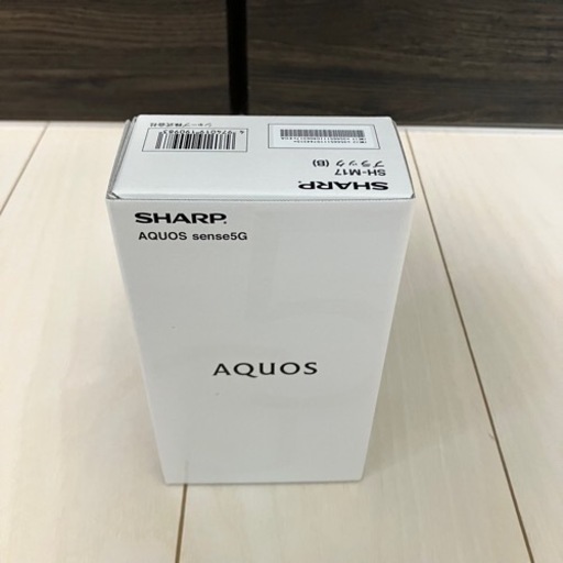 AQUOS sense5G SH-M17 SIMフリー 新品未開封 | opal.bo