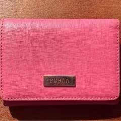 【値下げ】FURLA フルラ 三つ折り財布 ピンク