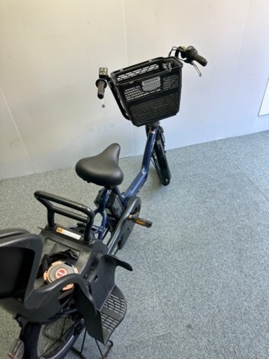 Yamaha パスKISS チャイルドシート付き電動自転車　大型フロントカゴあり 子供乗せシート・大型フロントカゴ付き ヤマハパスキッス電動自転車