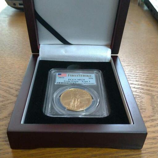 アメリカン　イーグル金貨　1oz 鑑定済み