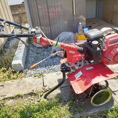 家庭菜園用耕運機です。畑を縮小した為手放します。屋内管理です。