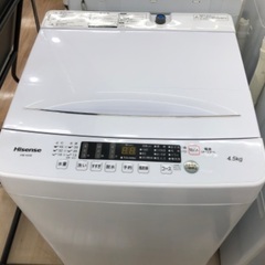 Hisenseの全自動洗濯機