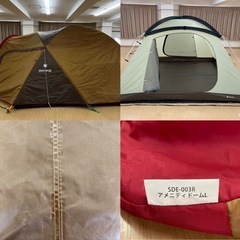 スノーピーク　アメニティドームL ビジョンピークスマットLOGOSグランドシート付