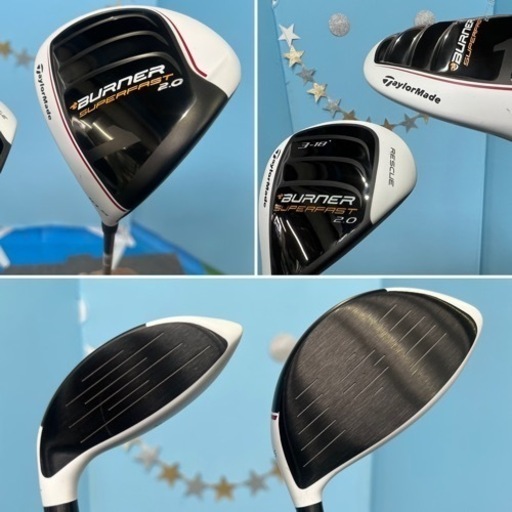 ★☆ TAYLORMADE・ゴルフフルセット・カバー付き・ボール10個付き☆★