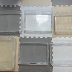 【生活雑貨】プラスチック収納ケース