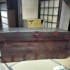 昭和レトロ　衣装ケース　衣装箱 衣装ケース ブルー 昭和レトロ｜Yahoo!フリマ（旧PayPayフリマ）