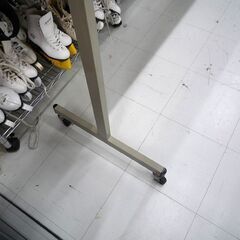ホワイトボード キャスタースタンド付き 片面 横幅 約180cm 中古 苫小牧西店