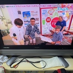 無料　０円　テレビ　アクオス　32型　正常作動品