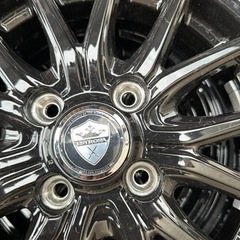 14インチ 軽自動車用 ほぼ新品タイヤホイールセット