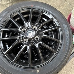 14インチ 軽自動車用 ほぼ新品タイヤホイールセット