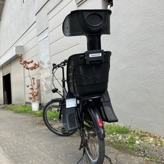 自転車付きチャイルドシート