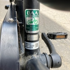 自転車付きチャイルドシート