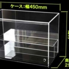 未使用！ひな壇式コレクションケース