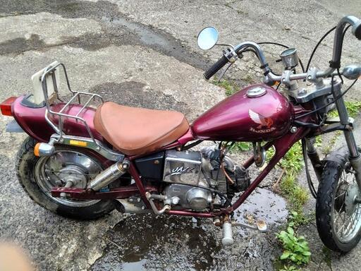 ホンダJAZZ50ccのバイクです