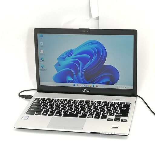 送料無料 日本製 高速SSD 13.3型 ノートパソコン 富士通 S937/S 中古美品 第7世代 Core i5 8GB 無線 Bluetooth Webカメラ Windows11 Office