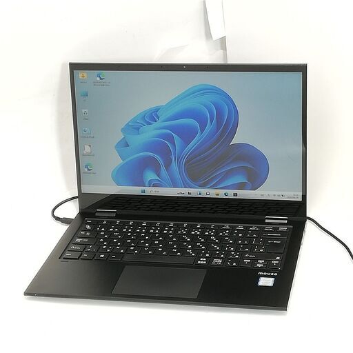 送料無料 超高速SSD タッチ可 フルHD 14型 ノートパソコン mouse MB-U400S 中古良品 第8世代 i7 16GB 無線 Bluetooth カメラ Win11 Office
