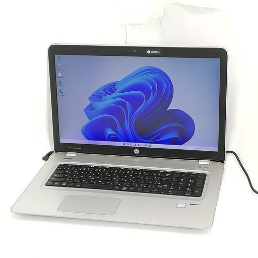 送料無料 高速SSD+HDD-500GB 17.3型 ノートパソコン HP 470 G4 中古良品 第7世代 i7 8GB DVDRW 無線 Bluetooth Webカメラ Win11 Office