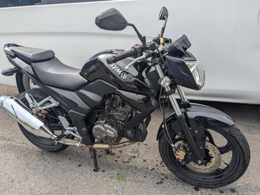 ★SYM T1 125cc★実働★自賠責残りあり★錆腐食あり★カウル割れあり★自家塗装あり★