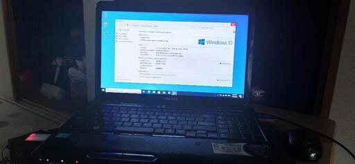 Toshiba ノ−トパソコンcore I5 4g