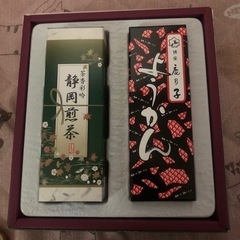 銀座鹿乃子ようかん＆静岡煎茶セット