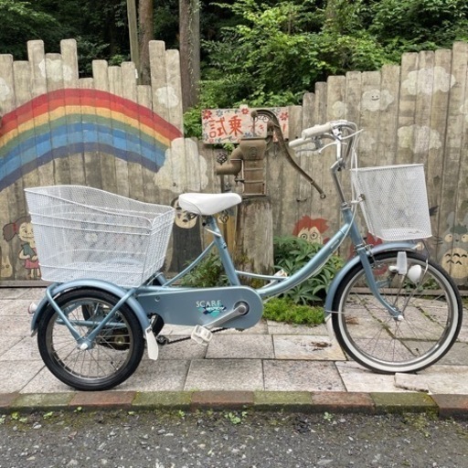 【3544】三輪車　ミヤタ　前20インチ後18インチ　後タイヤ新品　42,400円（防犯・税込）