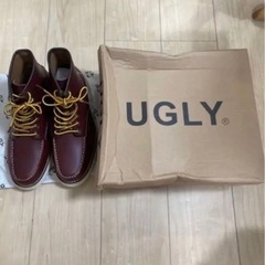 UGLY ブーツ ブラウン　Sサイズ