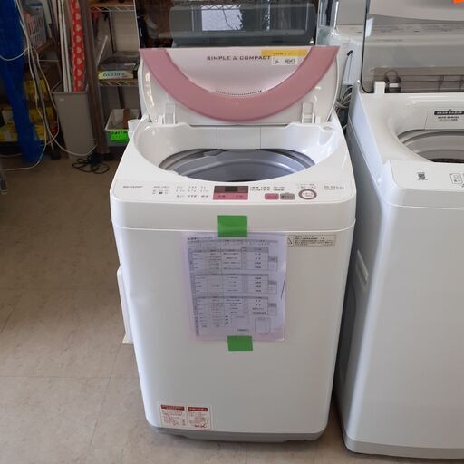 ID　046339　シャープ洗濯機　６K　１７年製