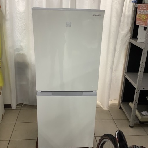 SHARP シャープ　冷蔵庫　152L SJ-15E8-KW 2020年製