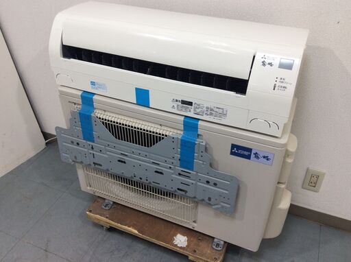 （9/18受渡済）YJT6009『安心30日間保証付』【MITSUBISHI/三菱 18畳用エアコン】美品 2019年製 霧ヶ峰 MSZ-GV5619S-W エアコン 壁掛型 タンデム型 200V