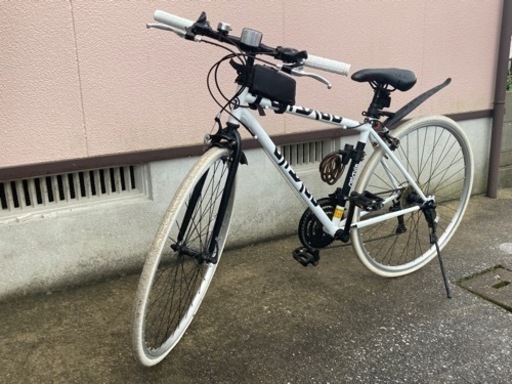 クロスバイク 700c 自転車 SHIMANO シマノ21段変速ギア クロスバイク